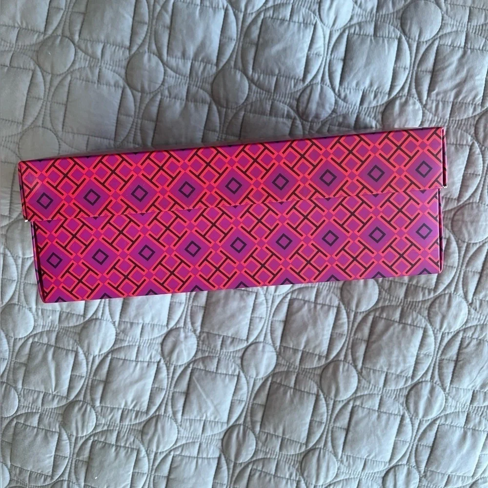 Tory Burch Pink and Orange Patterned Box